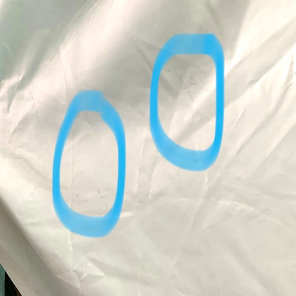 3/$15 Koral Ribbed Windbreaker Pullover in Light Aqua - Picture 10 of 11